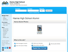 Tablet Screenshot of hannahighschool.org